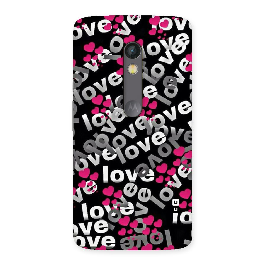 Too Much Love Back Case for Moto X Play