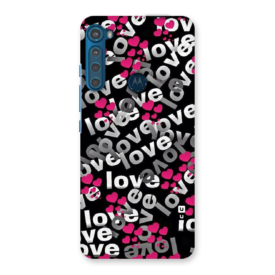 Too Much Love Back Case for Motorola One Fusion Plus