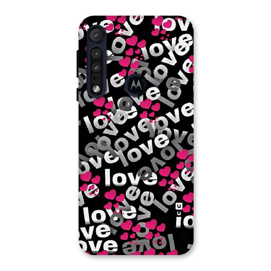 Too Much Love Back Case for Motorola One Macro
