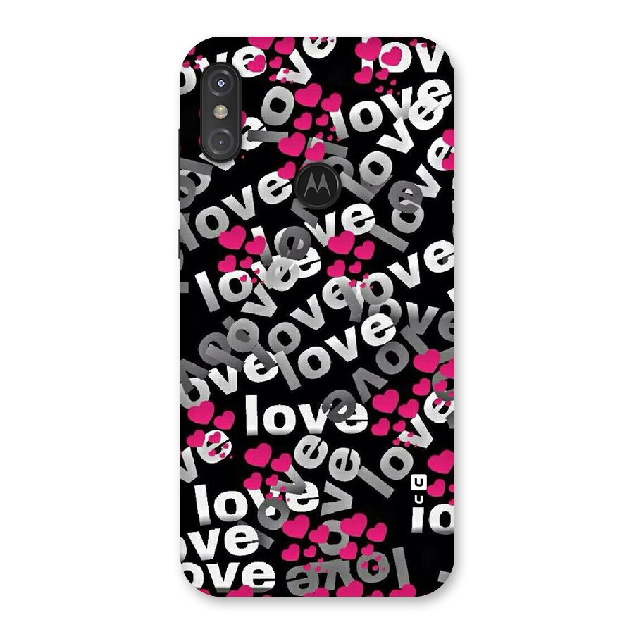 Too Much Love Back Case for Motorola One Power