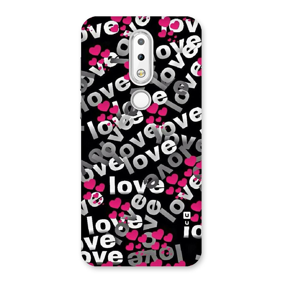 Too Much Love Back Case for Nokia 6.1 Plus
