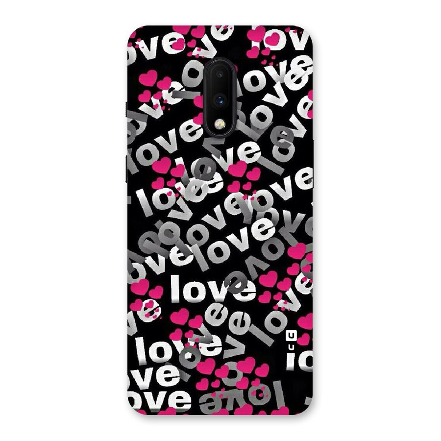 Too Much Love Back Case for OnePlus 7