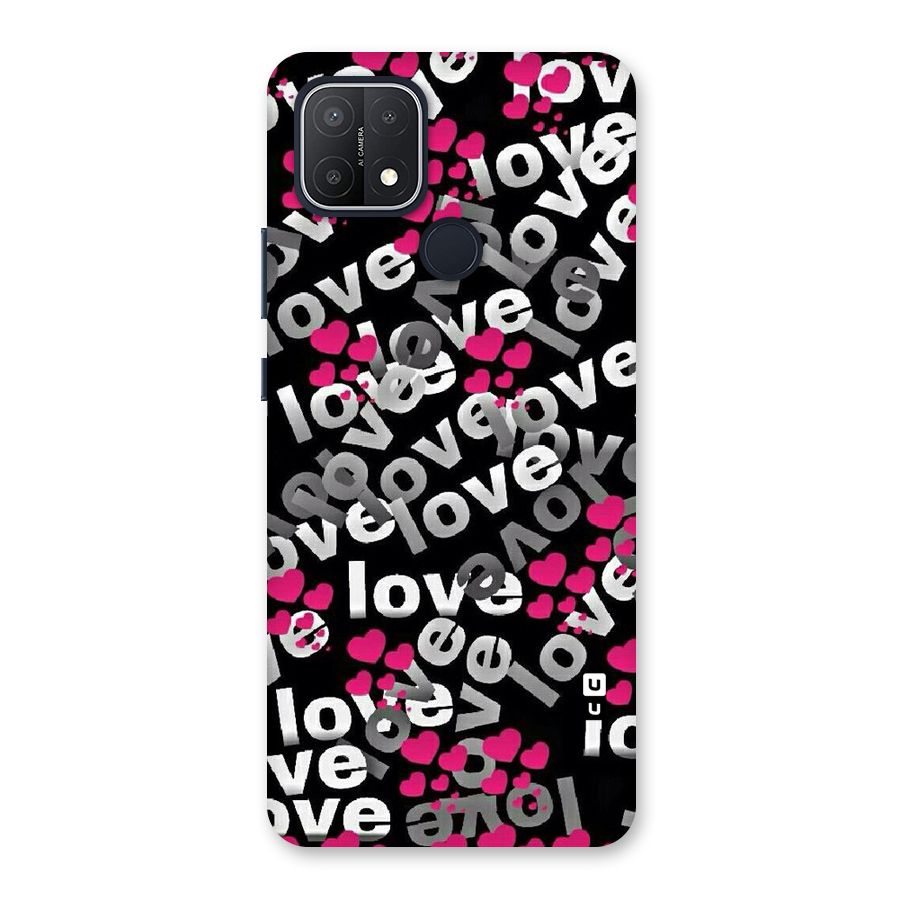 Too Much Love Back Case for Oppo A15