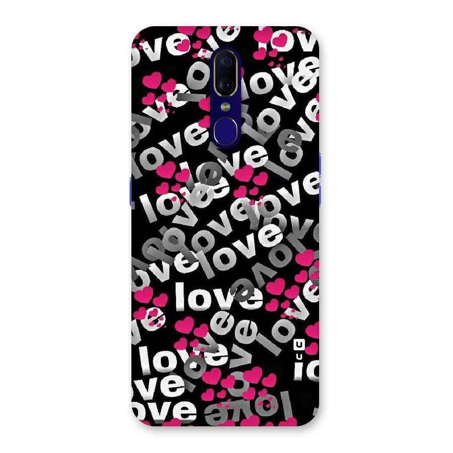 Too Much Love Back Case for Oppo A9