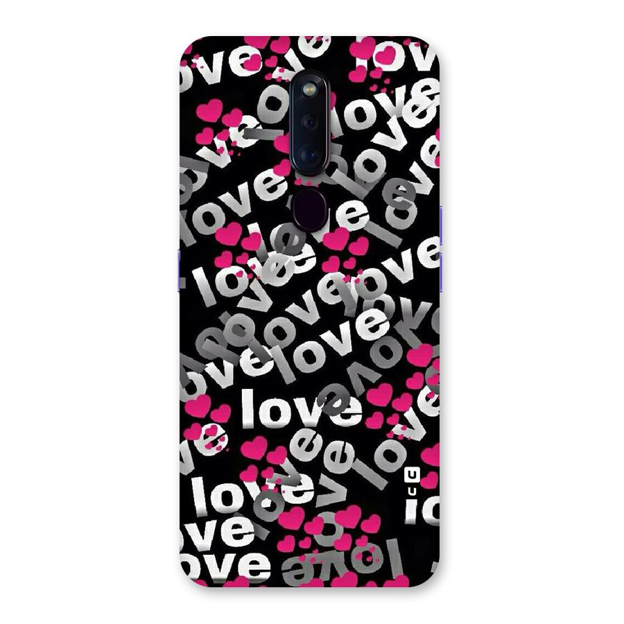 Too Much Love Back Case for Oppo F11 Pro