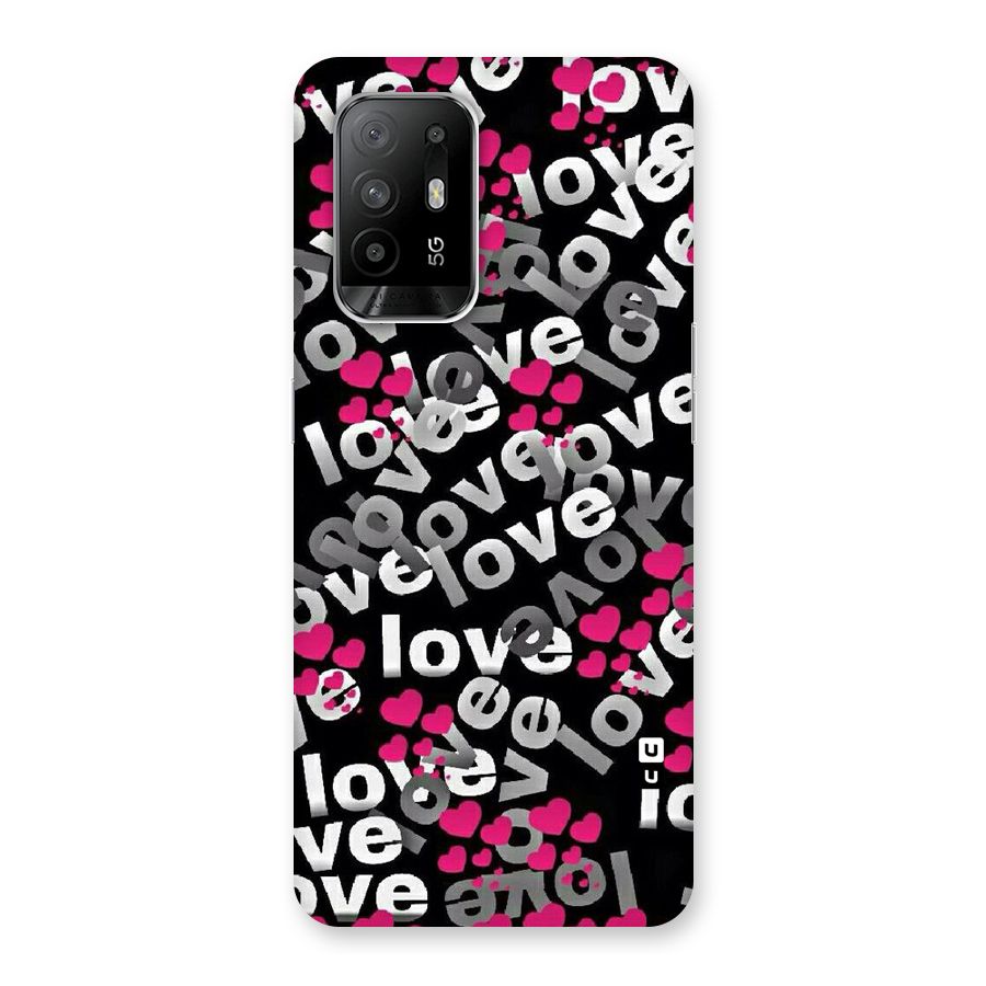 Too Much Love Back Case for Oppo F19 Pro Plus 5G