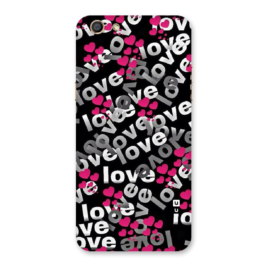 Too Much Love Back Case for Oppo F3