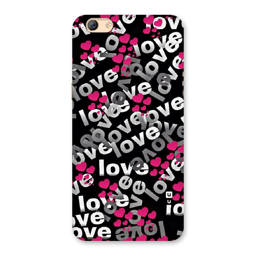 Too Much Love Back Case for Oppo F3 Plus