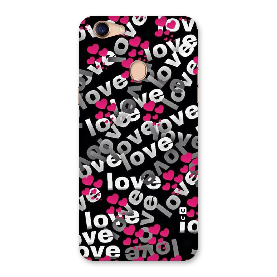 Too Much Love Back Case for Oppo F5