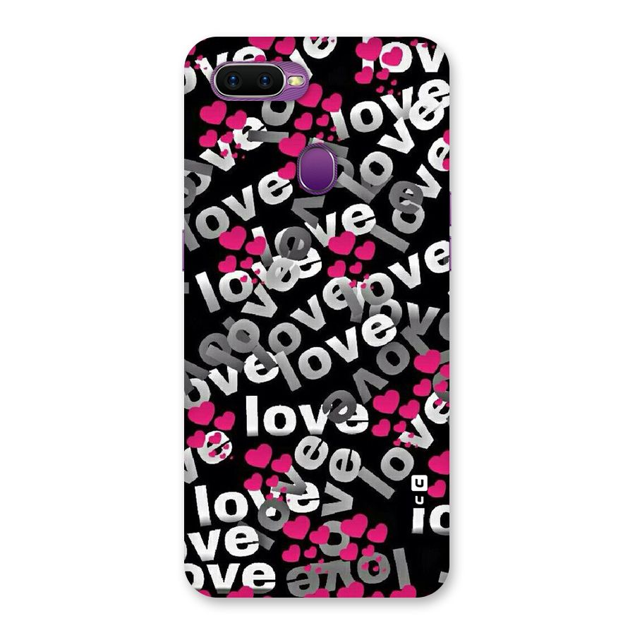 Too Much Love Back Case for Oppo F9