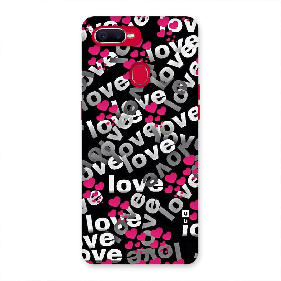 Too Much Love Back Case for Oppo F9 Pro