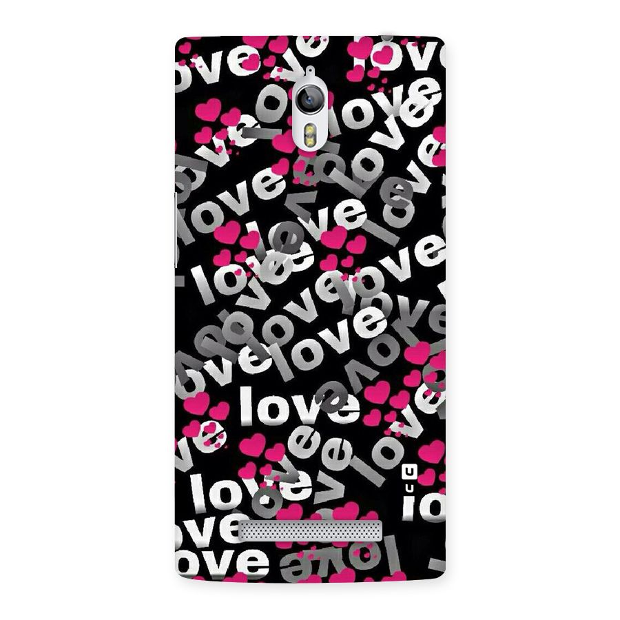 Too Much Love Back Case for Oppo Find 7
