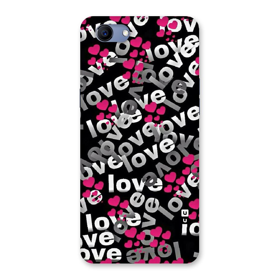 Too Much Love Back Case for Oppo Realme 1
