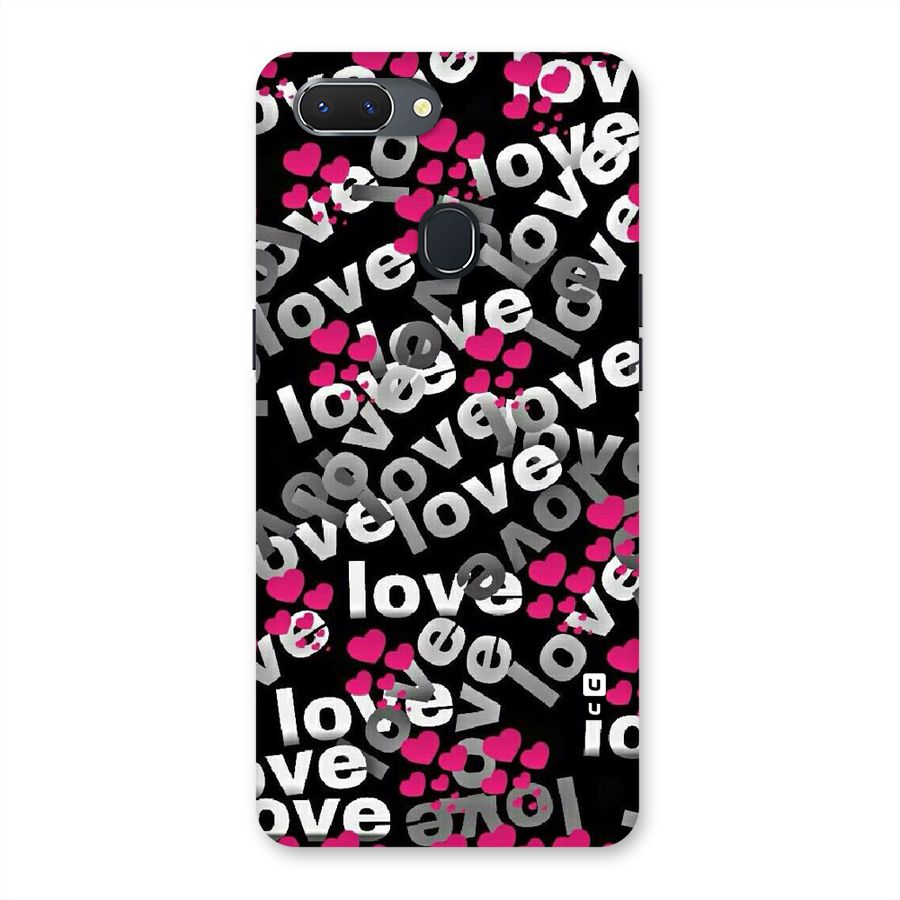 Too Much Love Back Case for Oppo Realme 2