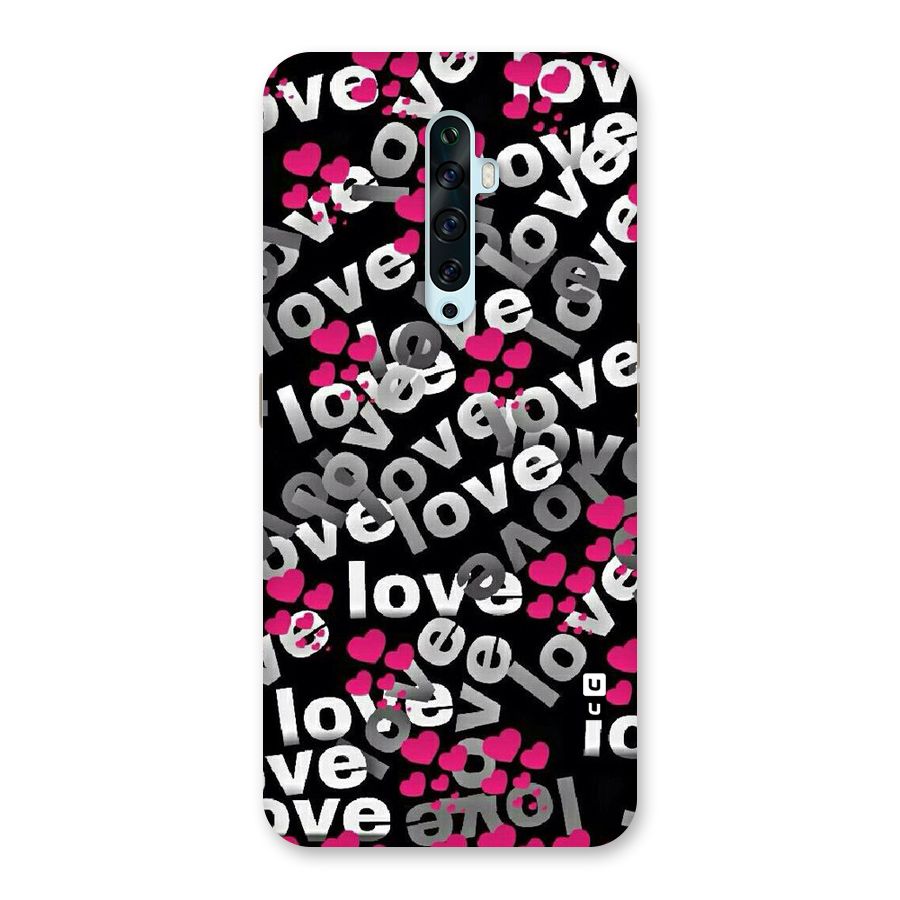 Too Much Love Back Case for Oppo Reno2 Z