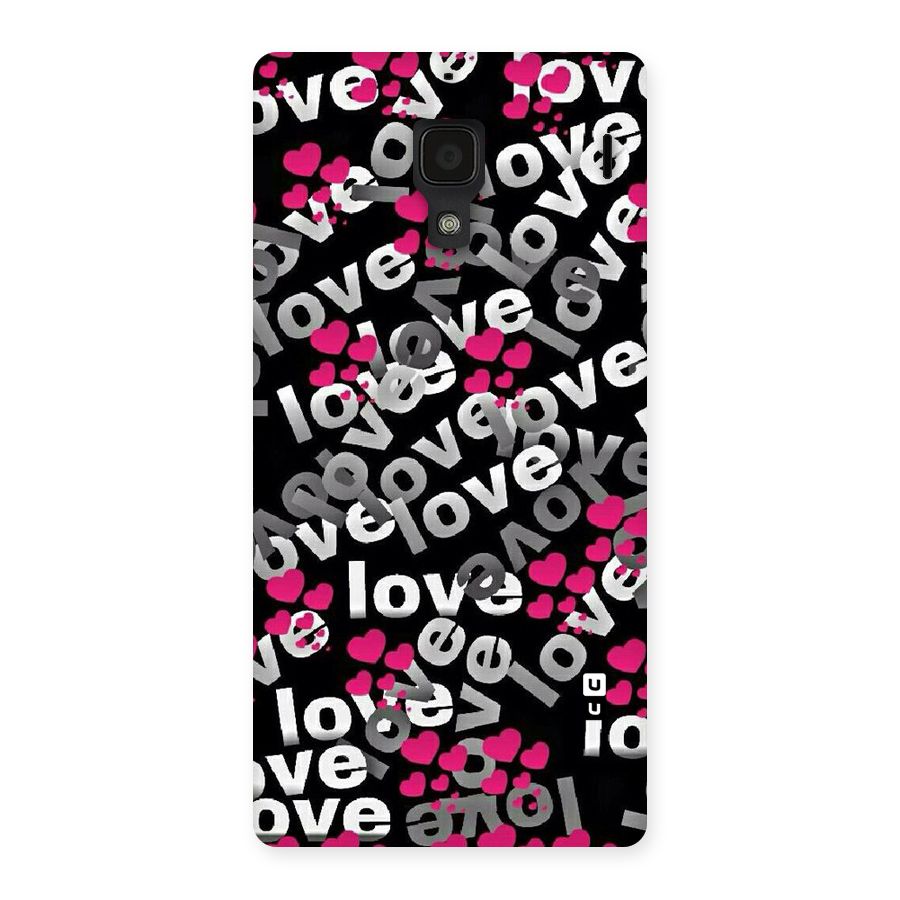 Too Much Love Back Case for Redmi 1S