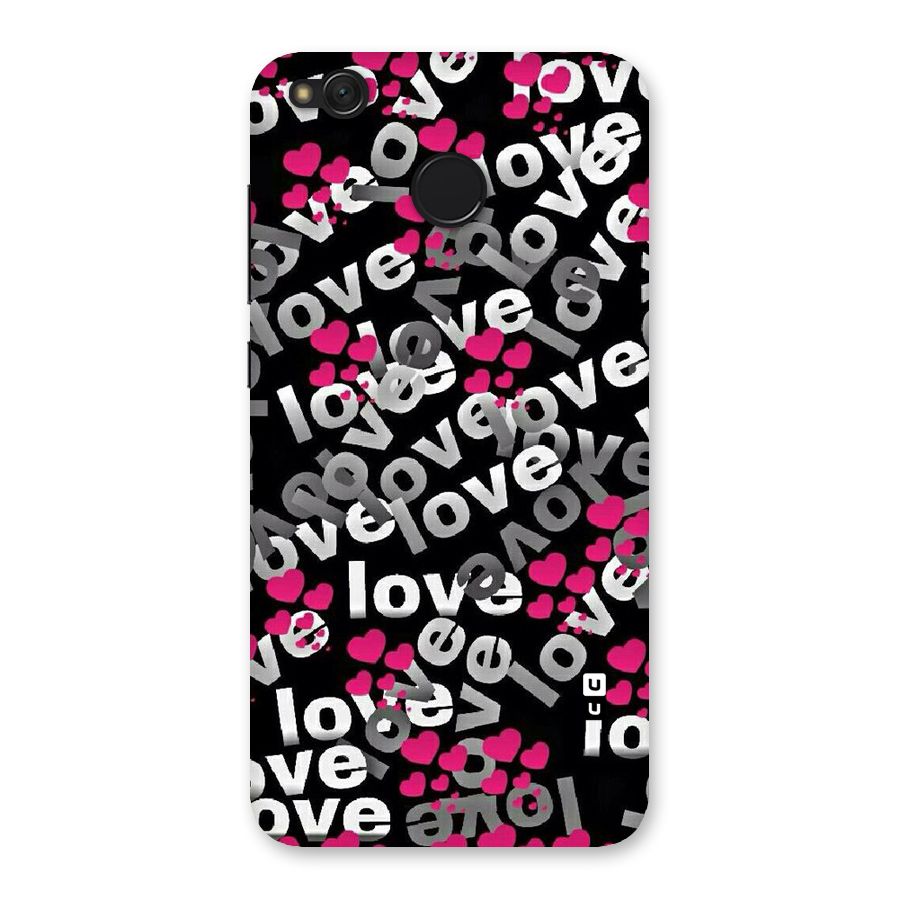 Too Much Love Back Case for Redmi 4