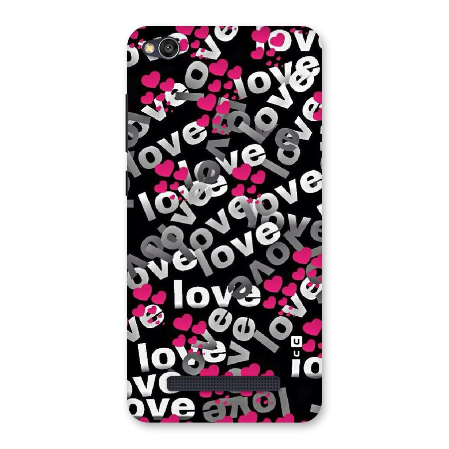 Too Much Love Back Case for Redmi 4A