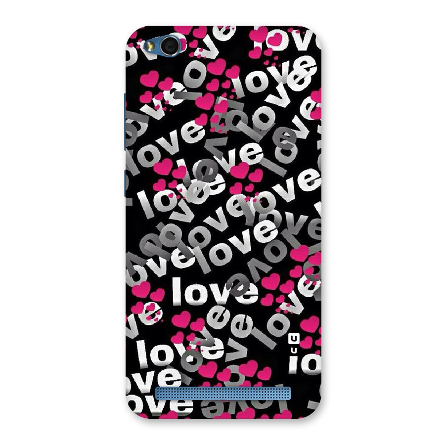 Too Much Love Back Case for Redmi 5A