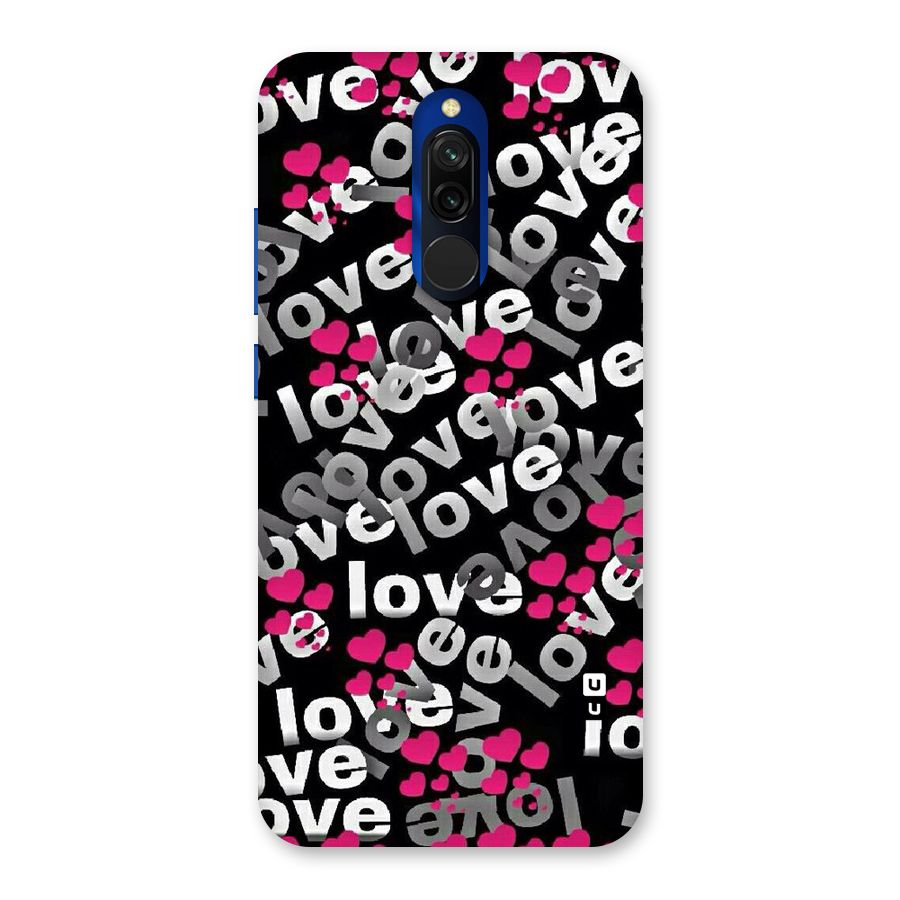 Too Much Love Back Case for Redmi 8