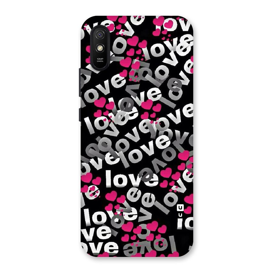Too Much Love Back Case for Redmi 9A