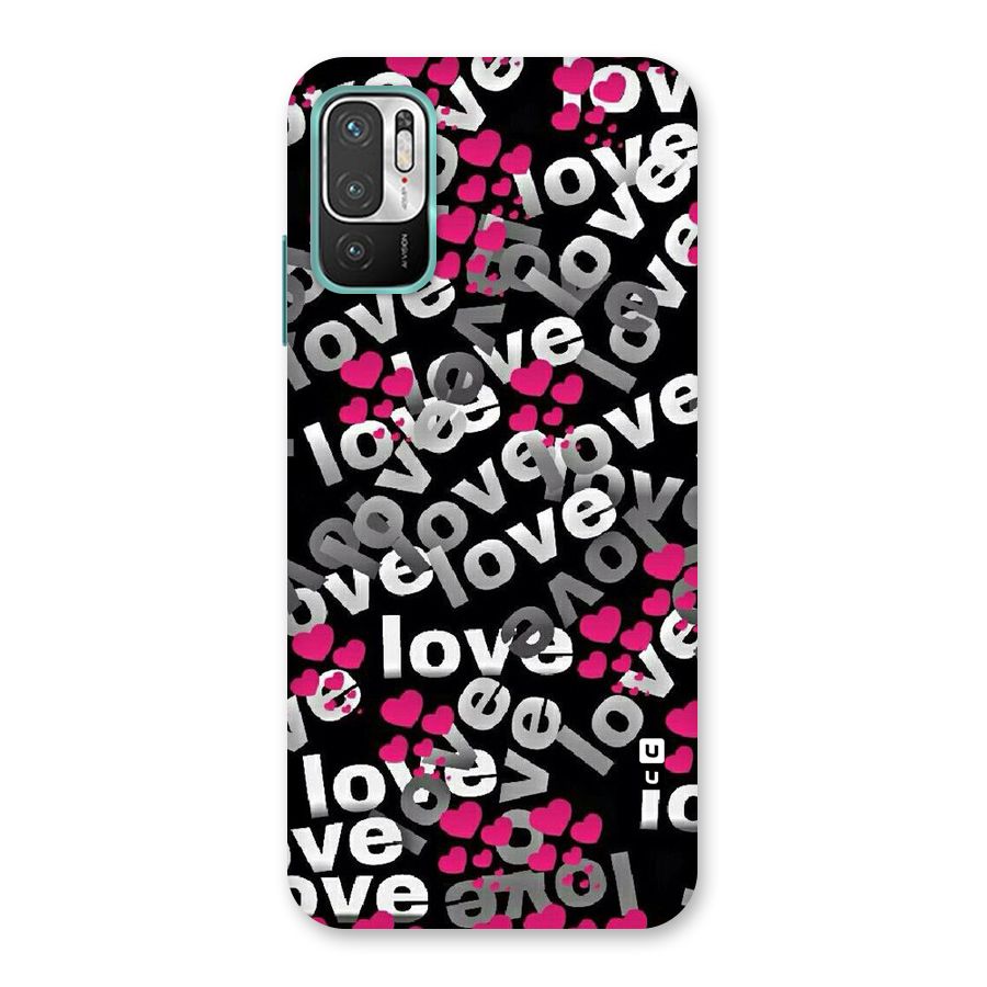 Too Much Love Back Case for Redmi Note 10T 5G