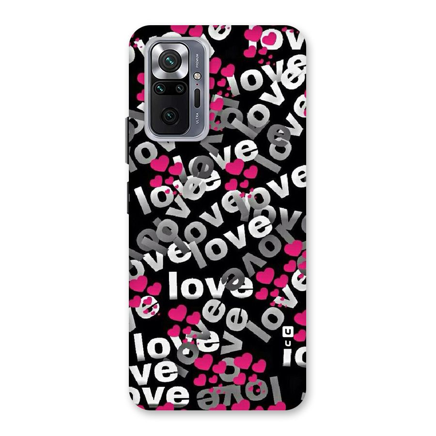 Too Much Love Back Case for Redmi Note 10 Pro Max