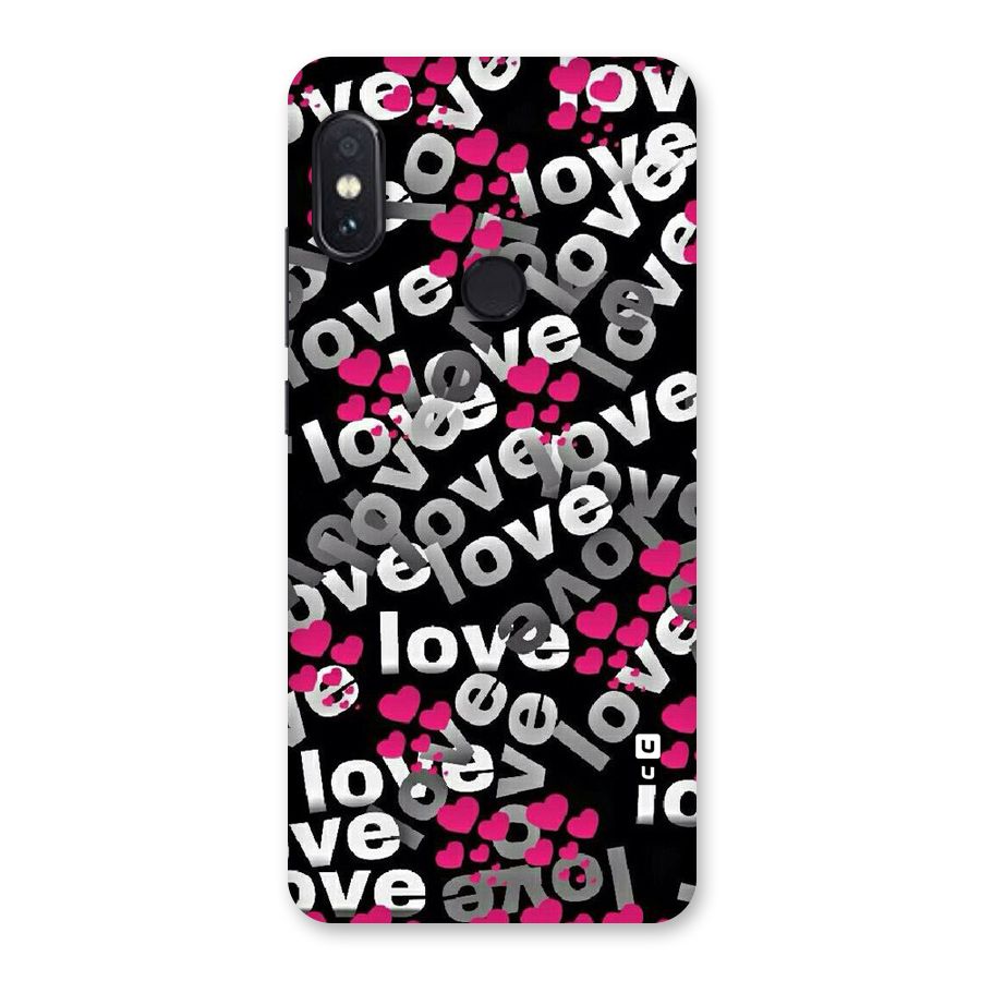 Too Much Love Back Case for Redmi Note 5 Pro