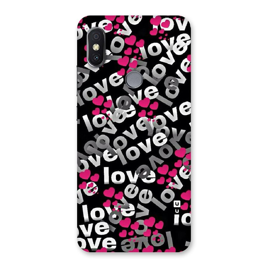 Too Much Love Back Case for Redmi Y2