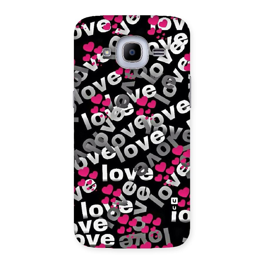 Too Much Love Back Case for Samsung Galaxy J2 Pro