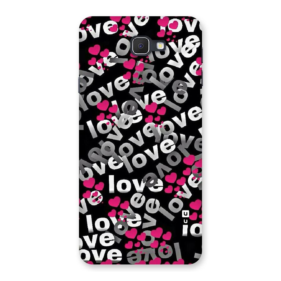 Too Much Love Back Case for Samsung Galaxy J7 Prime