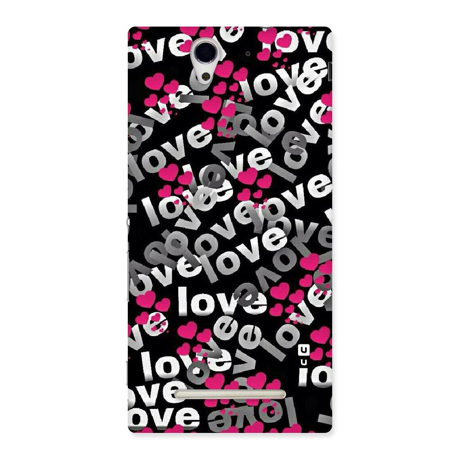 Too Much Love Back Case for Sony Xperia C3