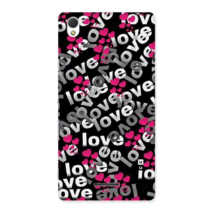 Too Much Love Back Case for Sony Xperia T3