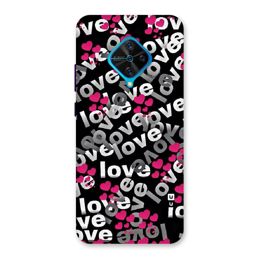 Too Much Love Back Case for Vivo S1 Pro