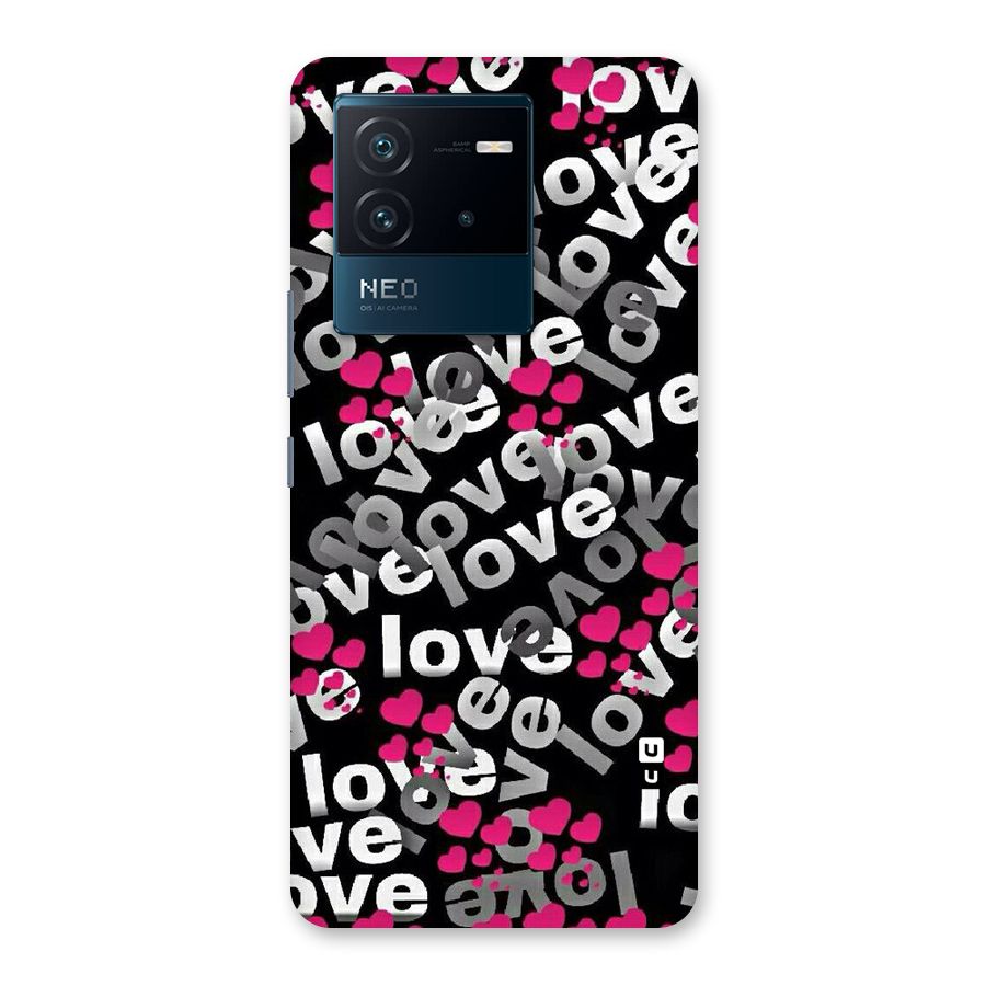 Too Much Love Back Case for Vivo iQOO Neo 6 5G