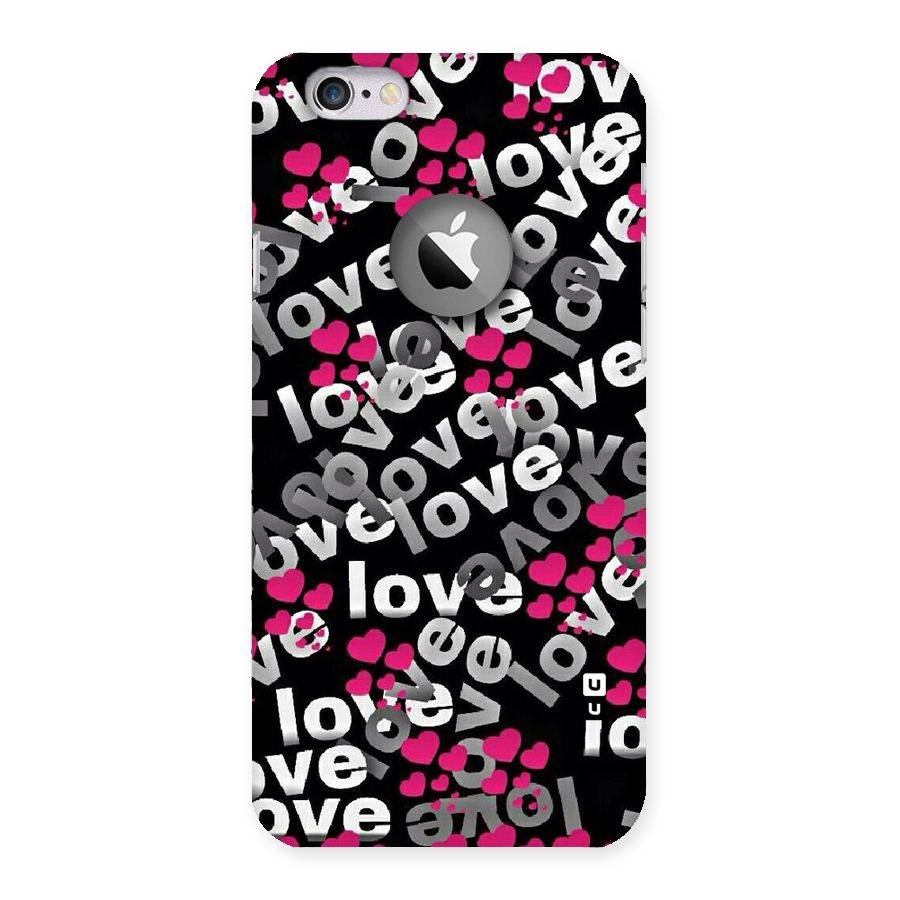Too Much Love Back Case for iPhone 6 Logo Cut