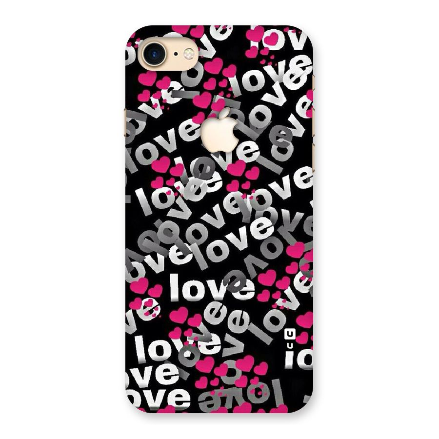 Too Much Love Back Case for iPhone 7 Apple Cut