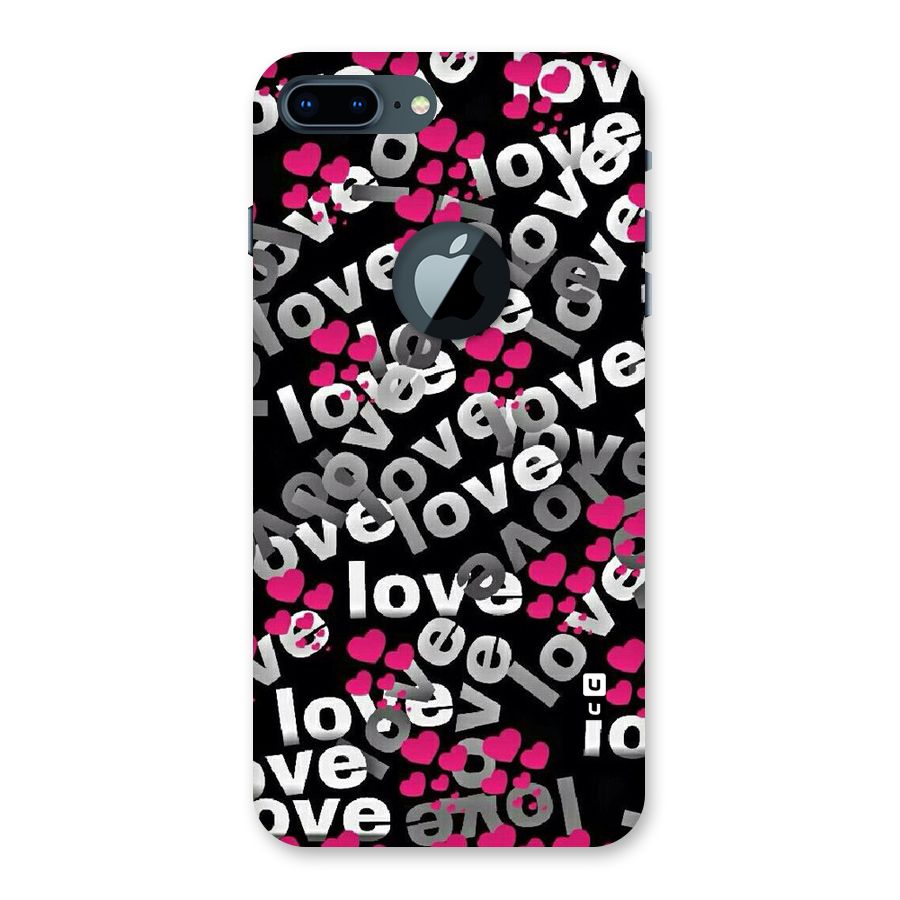 Too Much Love Back Case for iPhone 7 Plus Logo Cut
