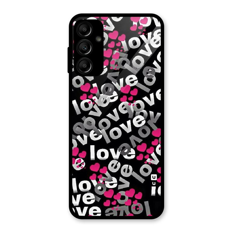 Too Much Love Glass Back Case for Galaxy A14 5G