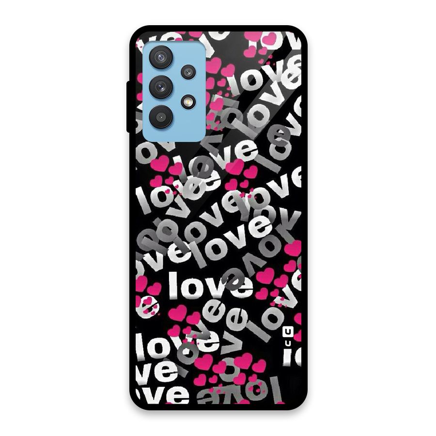 Too Much Love Glass Back Case for Galaxy M32 5G