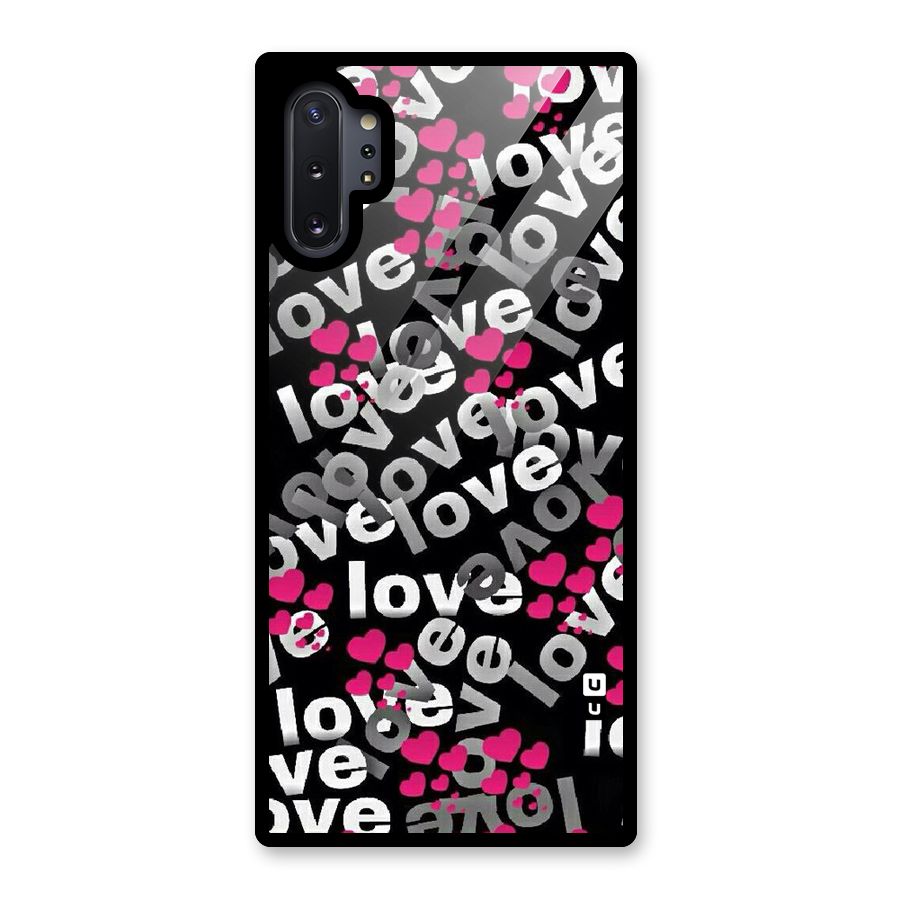 Too Much Love Glass Back Case for Galaxy Note 10 Plus