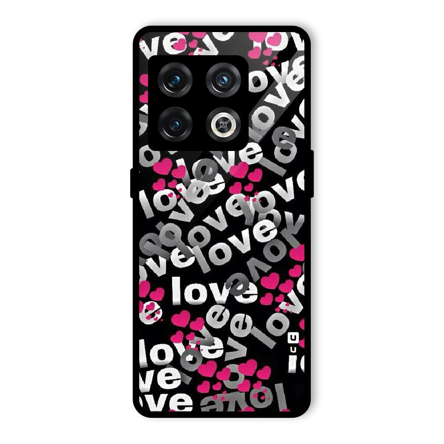 Too Much Love Glass Back Case for OnePlus 10 Pro 5G