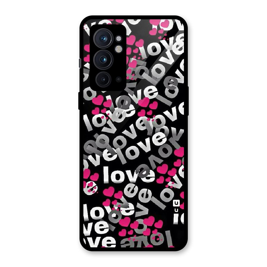 Too Much Love Glass Back Case for OnePlus 9RT 5G