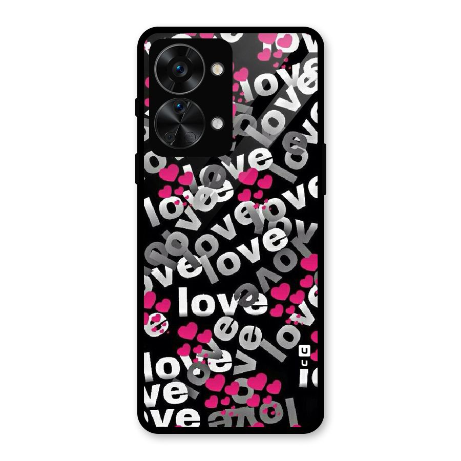 Too Much Love Glass Back Case for OnePlus Nord 2T
