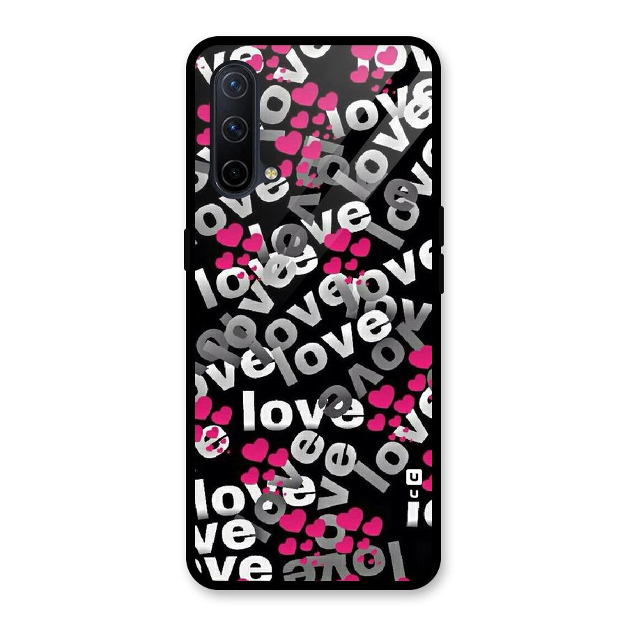 Too Much Love Glass Back Case for OnePlus Nord CE 5G