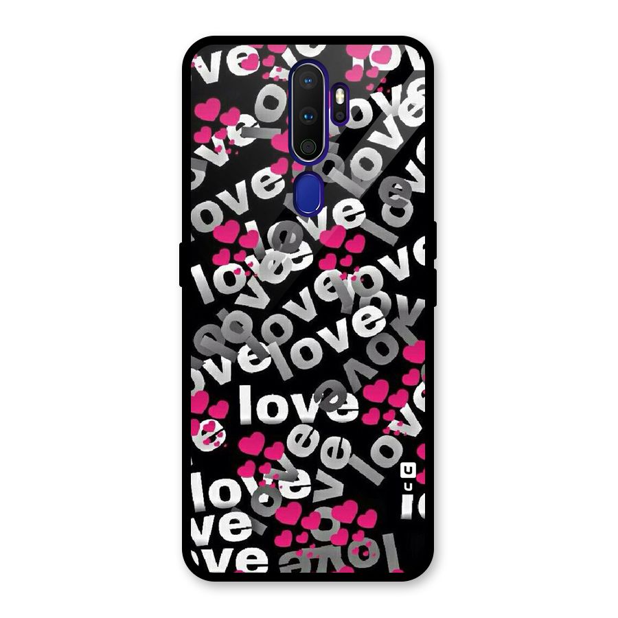 Too Much Love Glass Back Case for Oppo A9 (2020)