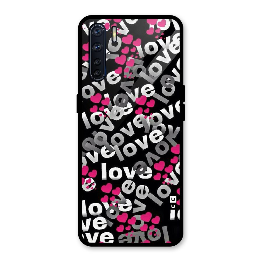 Too Much Love Glass Back Case for Oppo F15