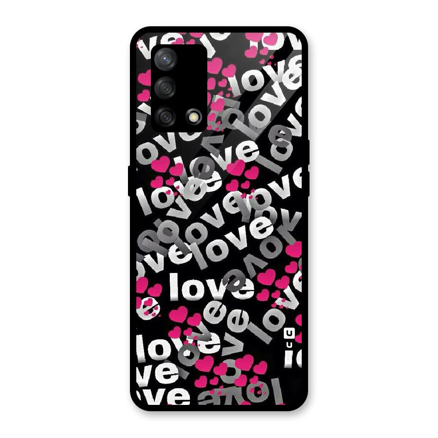 Too Much Love Glass Back Case for Oppo F19