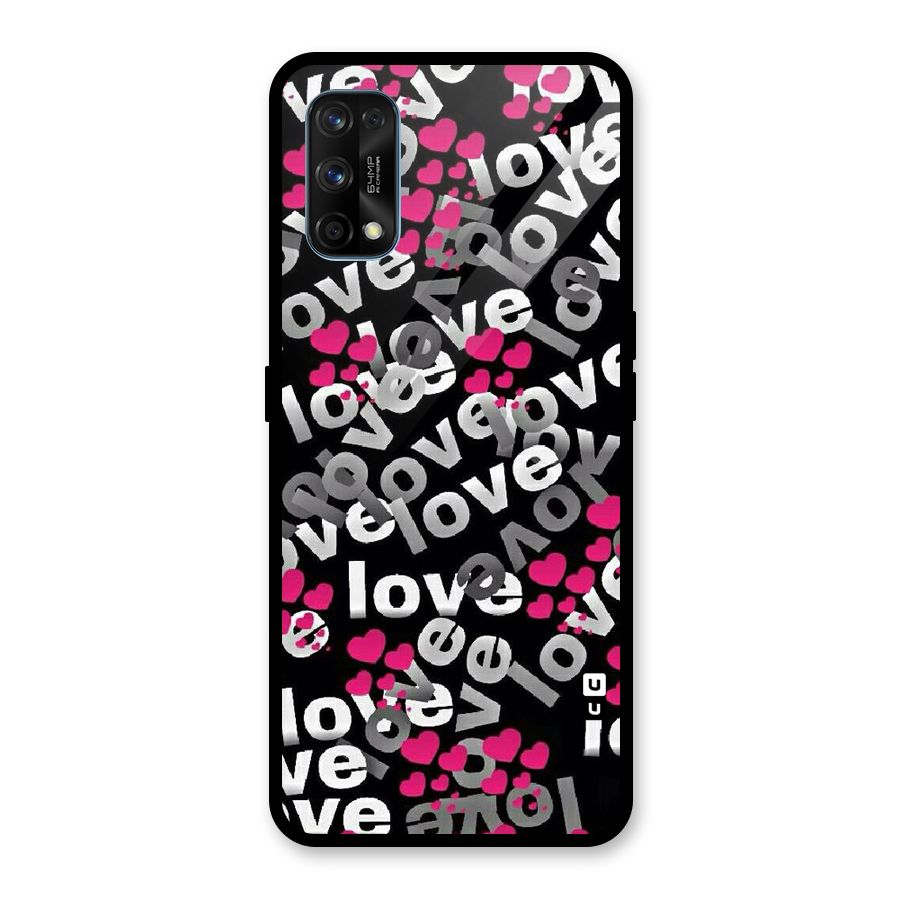 Too Much Love Glass Back Case for Realme 7 Pro