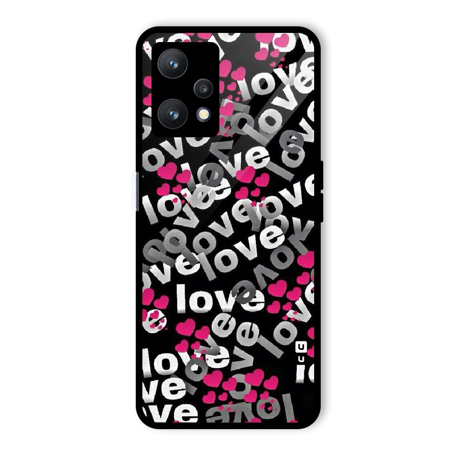 Too Much Love Glass Back Case for Realme 9 Pro 5G